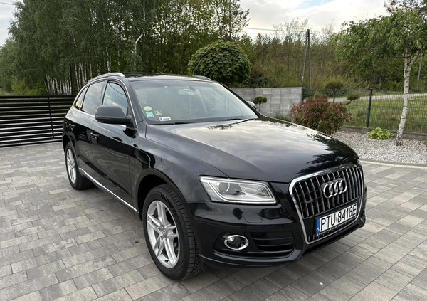 Audi Q5 cena 69900 przebieg: 190518, rok produkcji 2013 z Biała Rawska małe 379